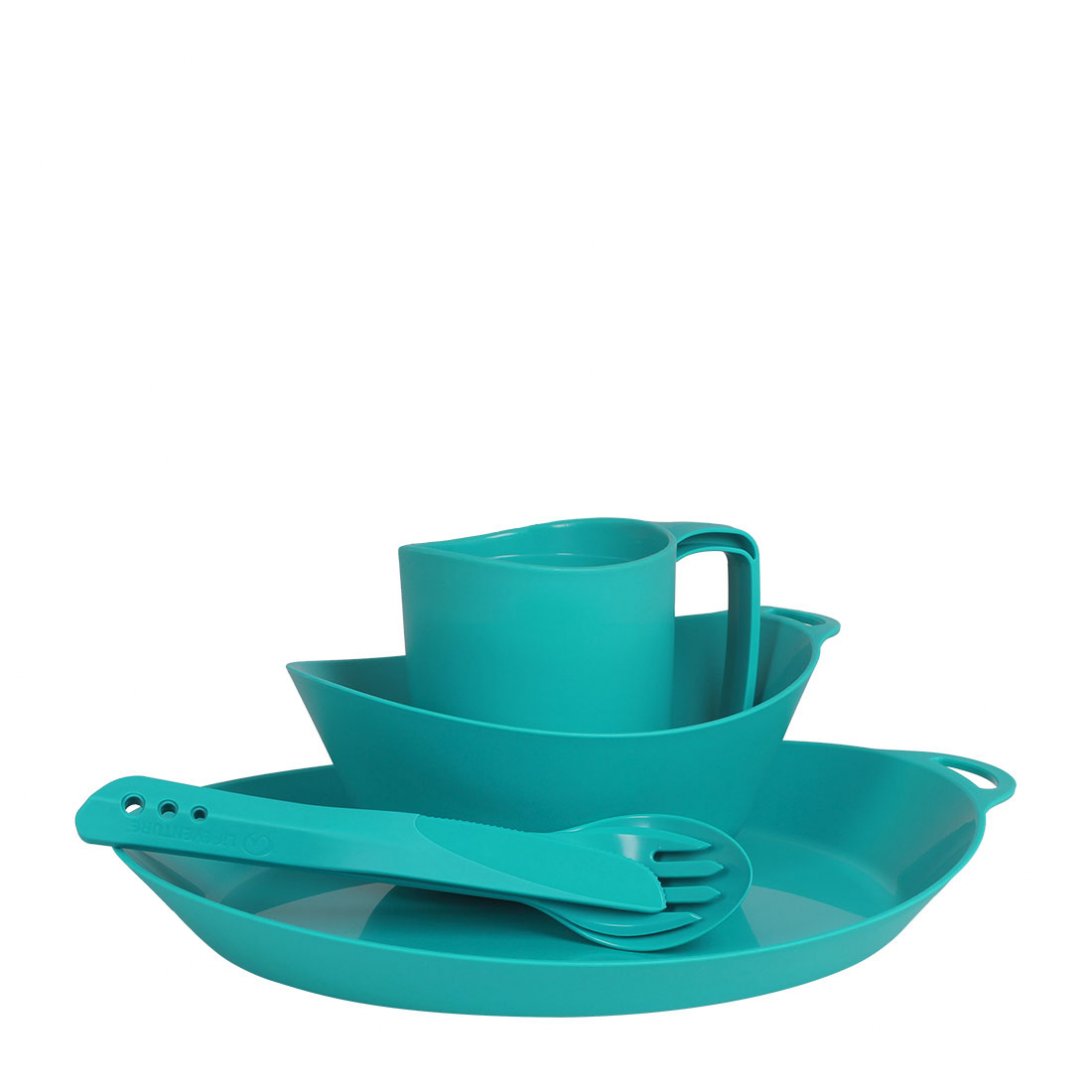 Ellipse Camping Tableware Set - variant[Teal]